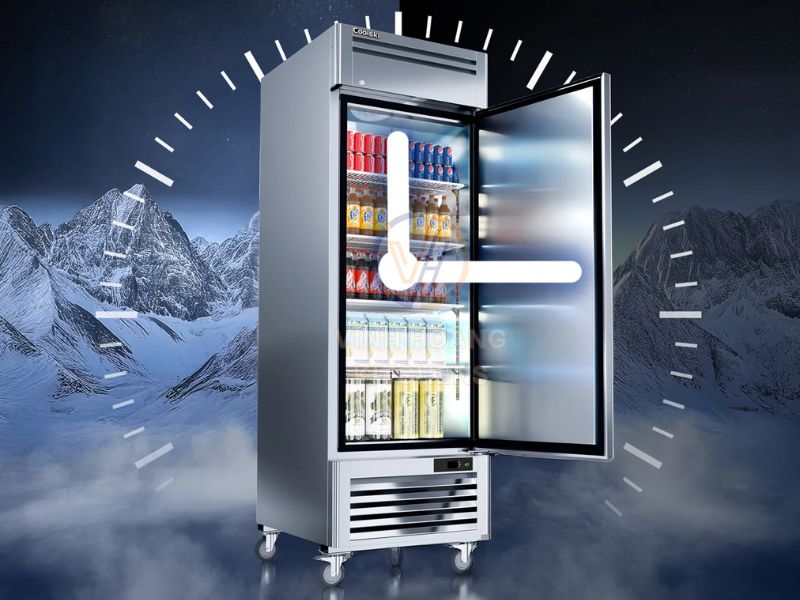Tủ mát có công nghệ làm lạnh nhanh, tiết kiệm điện