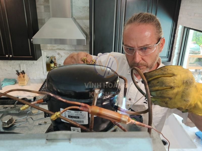 Tiến hành thay block nếu đã hỏng nặng