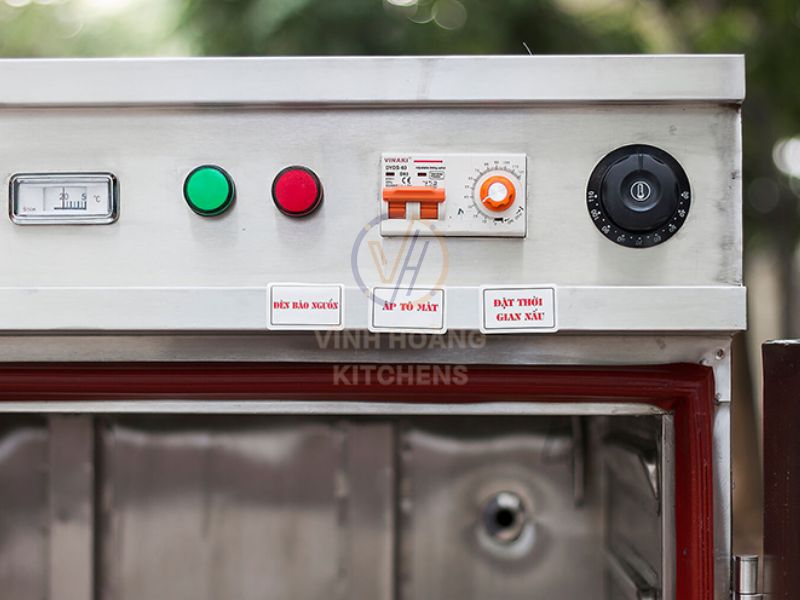 Kim đồng hồ tủ cơm không lên nhiệt