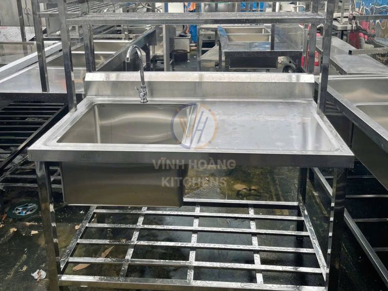 Vĩnh Hoàng Kitchens - Địa chỉ cung cấp chậu rửa inox công nghiệp giá rẻ tại Hà Nội