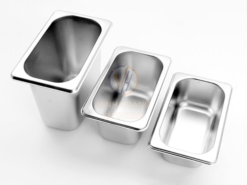  Khay GN (Gastronorm) chuẩn châu Âu