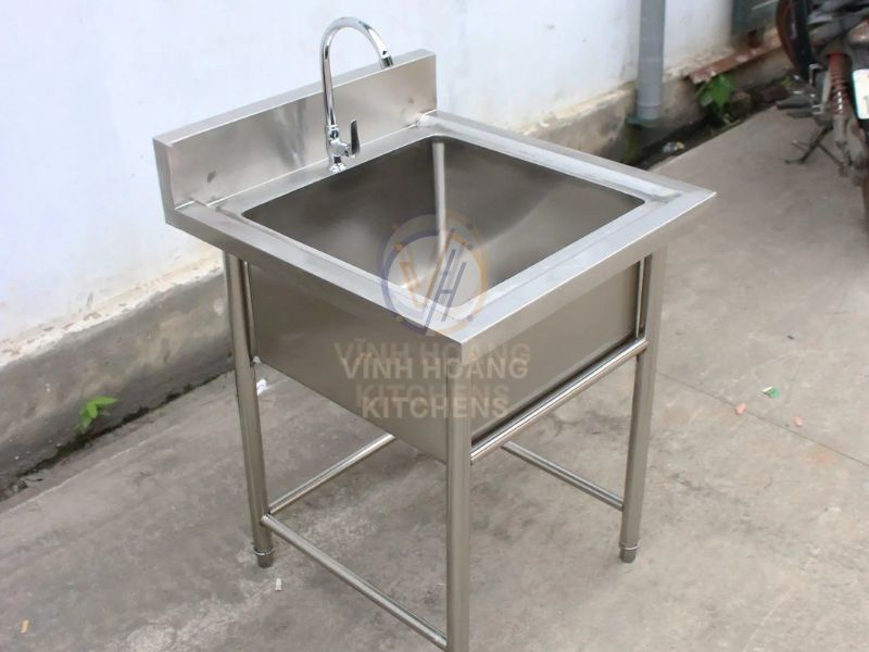 Chậu rửa công nghiệp 1 hố