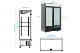 Tìm hiểu các kích thước tủ mát công nghiệp phổ biến hiện nay