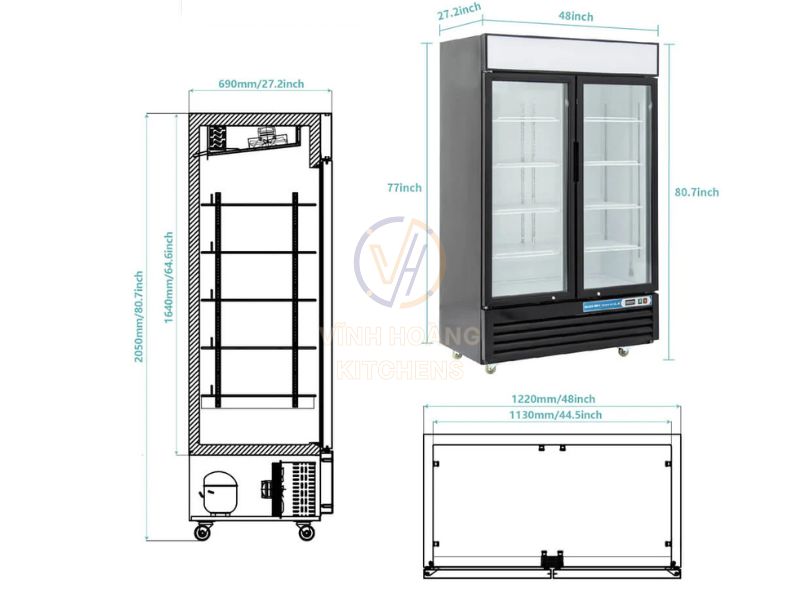 Đo đúng kích thước tủ và không gian đặt