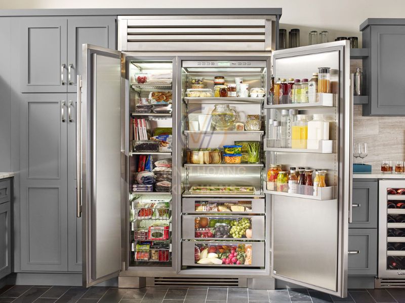 Chỉnh nhiệt theo lượng thực phẩm bảo quản