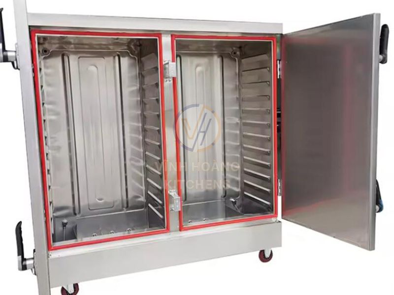 Tủ nấu cơm công nghiệp bằng gas