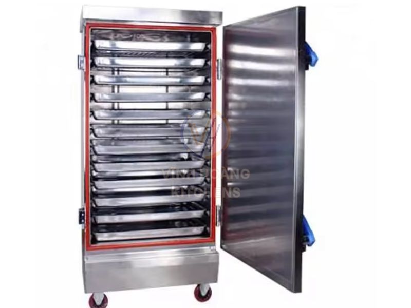 Tủ nấu cơm bằng gas 12 khay