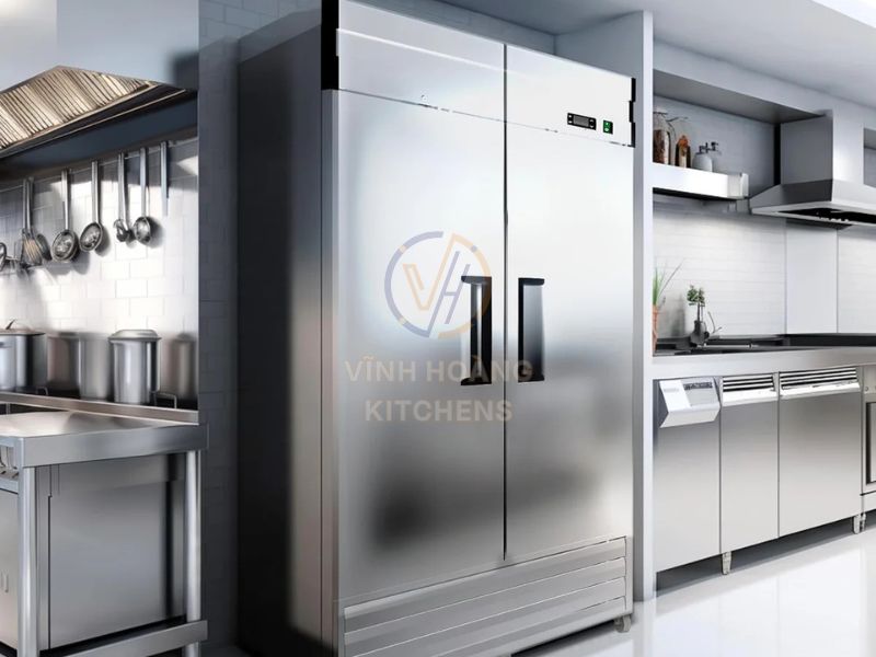 Nên lựa chọn mua tủ mát công nghiệp tại Vĩnh Hoàng Kitchens