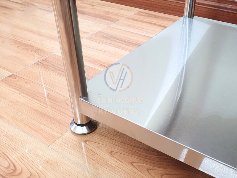 Chân tăng chỉnh của kệ inox