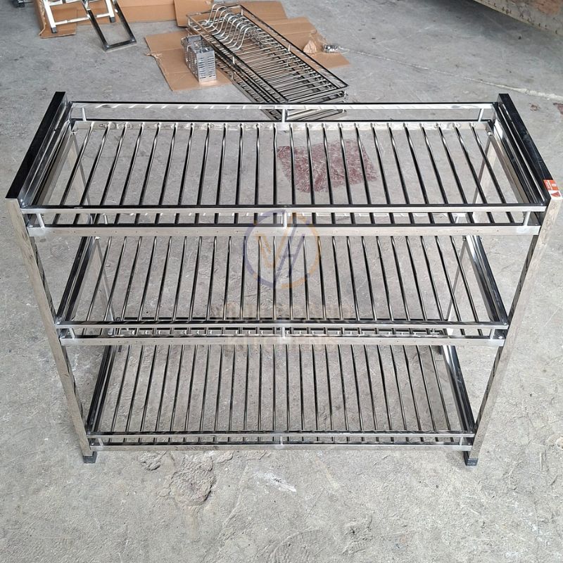 Kệ inox 304 3 tầng