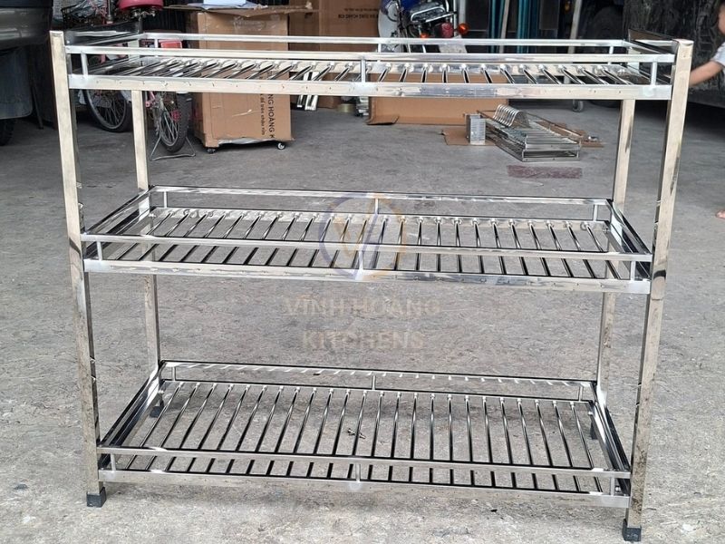 Tùy chỉnh kích thước của kệ theo nhu cầu sử dụng