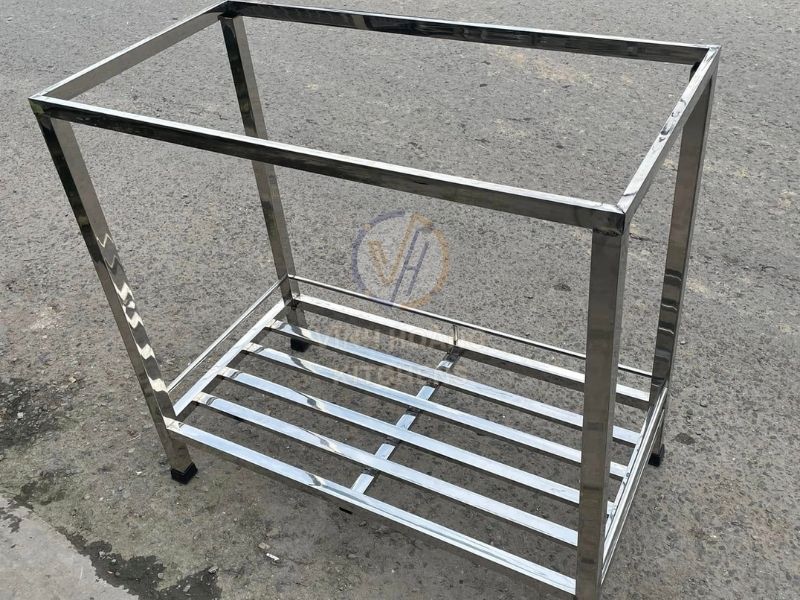 Kệ inox có tính thẩm mỹ cao