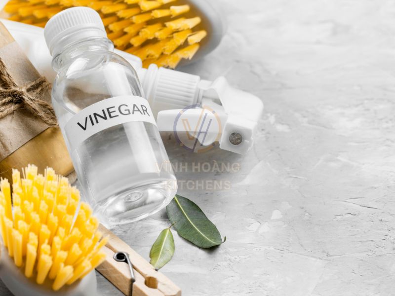 Sử dụng giấm trắng