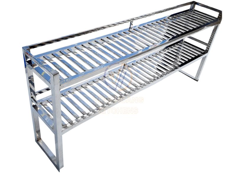 Kệ inox 2 tầng