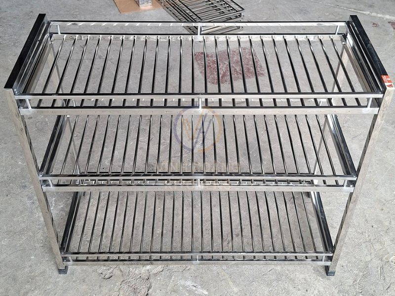 Kệ inox 3 tầng