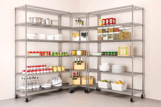 5 lý do nên chọn kệ inox có bánh xe