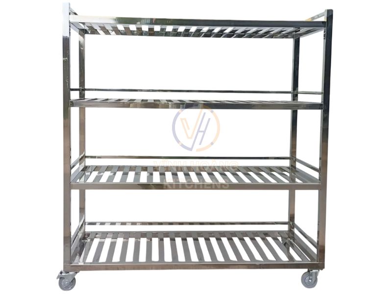 Có bánh xe di chuyển linh hoạt hơn