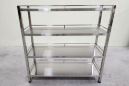 Khung kệ inox bếp công nghiệp: Loại nào dùng tốt?