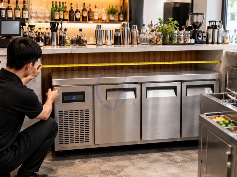 Cần phải tiến hành khảo sát và lựa chọn kích thước tủ phù hợp