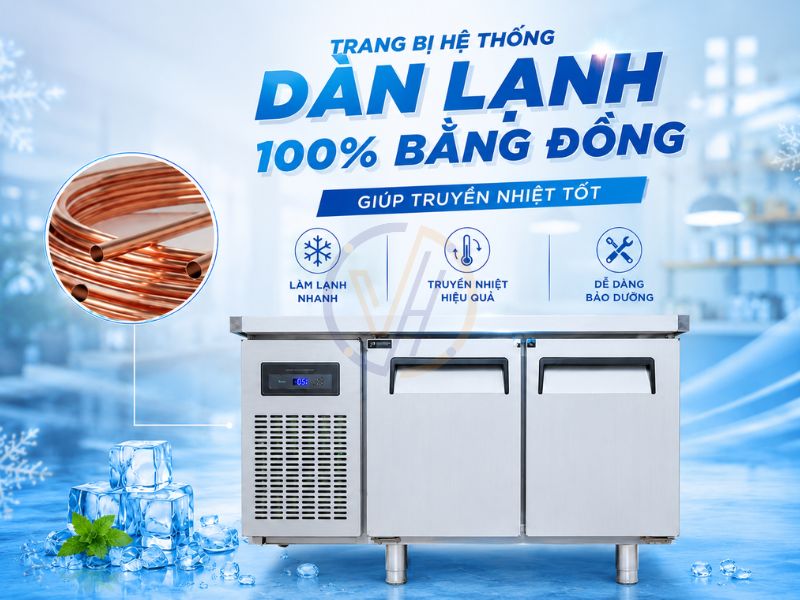 Sử dụng 100% bằng ống đồng