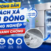 Hướng dẫn cách xả tủ đông công nghiệp nhanh chóng