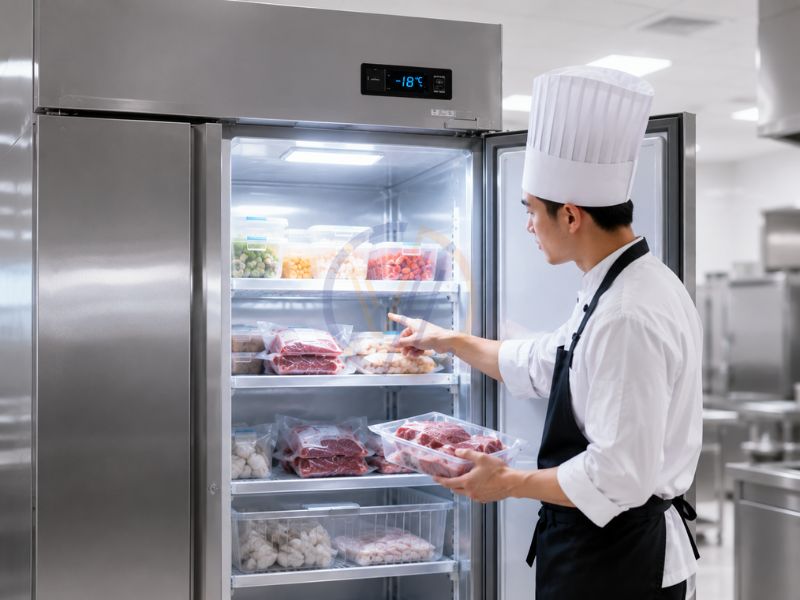 Đèn trong tủ giúp kiểm soát thực phẩm chính xác hơn