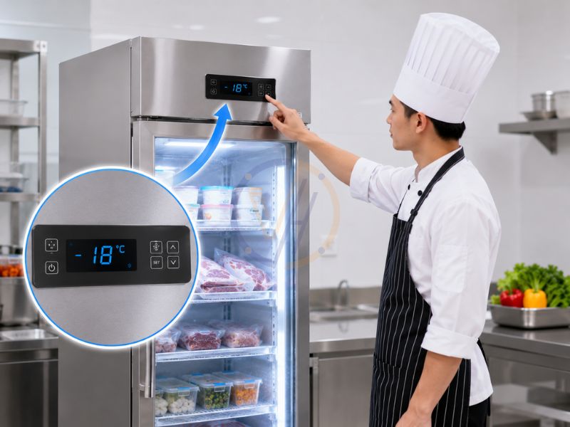 Bảng điều khiển nhiệt độ giúp kiểm soát nhiệt liên tục