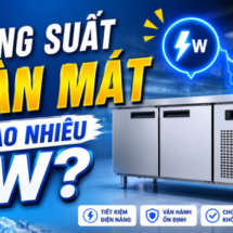 Công suất bàn mát bao nhiêu W? Cách chọn đúng để tiết kiệm điện