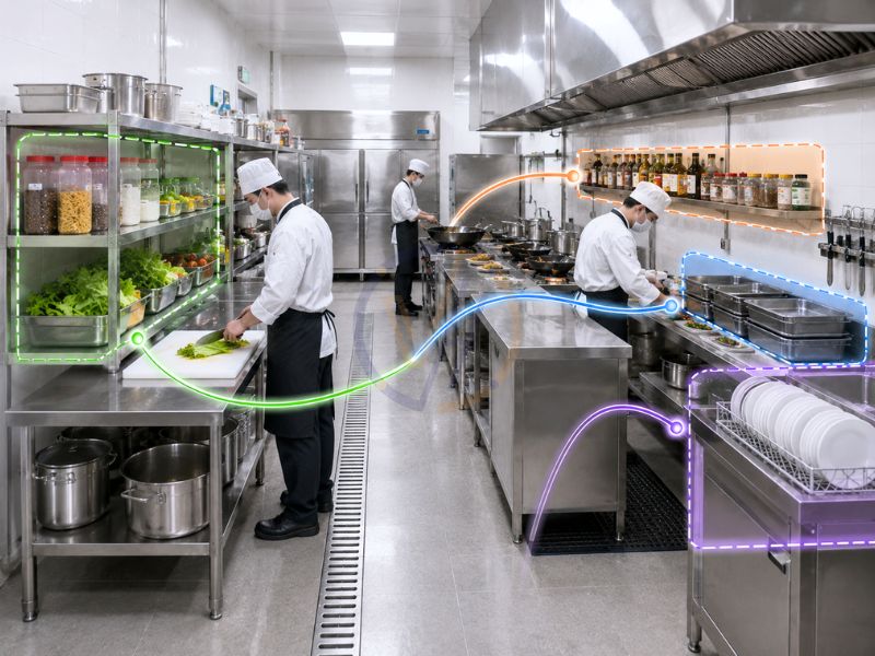 Kệ phải được sắp xếp theo từng tính chất công việc