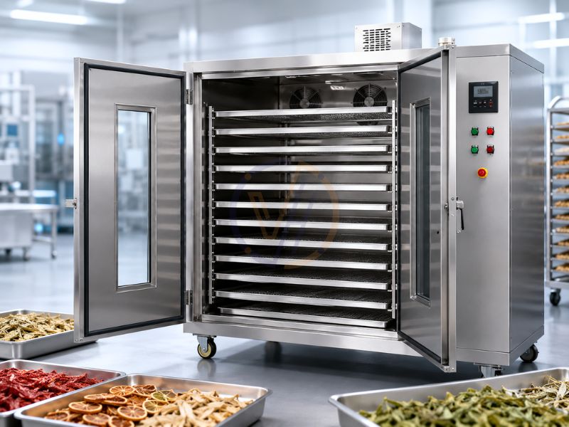 Tủ sấy công nghiệp giúp duy trì nhiệt độ trong khoảng 200 độ C