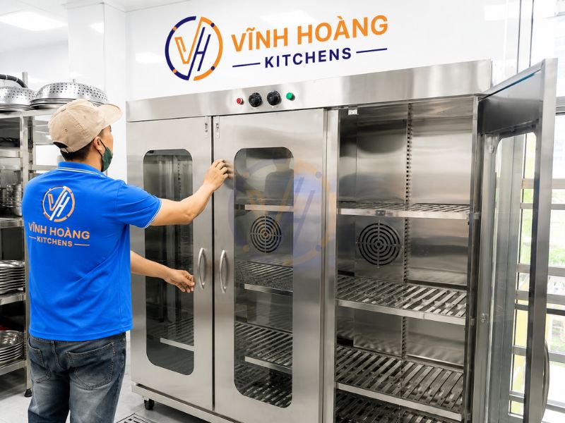 Vĩnh Hoàng Kitchens - Địa chỉ không thể bỏ qua khi mua tủ sấy công nghiệp